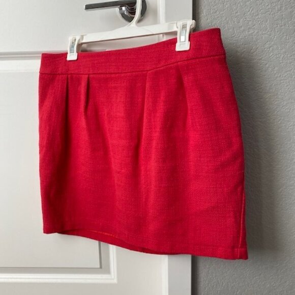 MOSSIMO Coral Red Pink Y2K Mini Skirt 10 - Picture 5 of 13